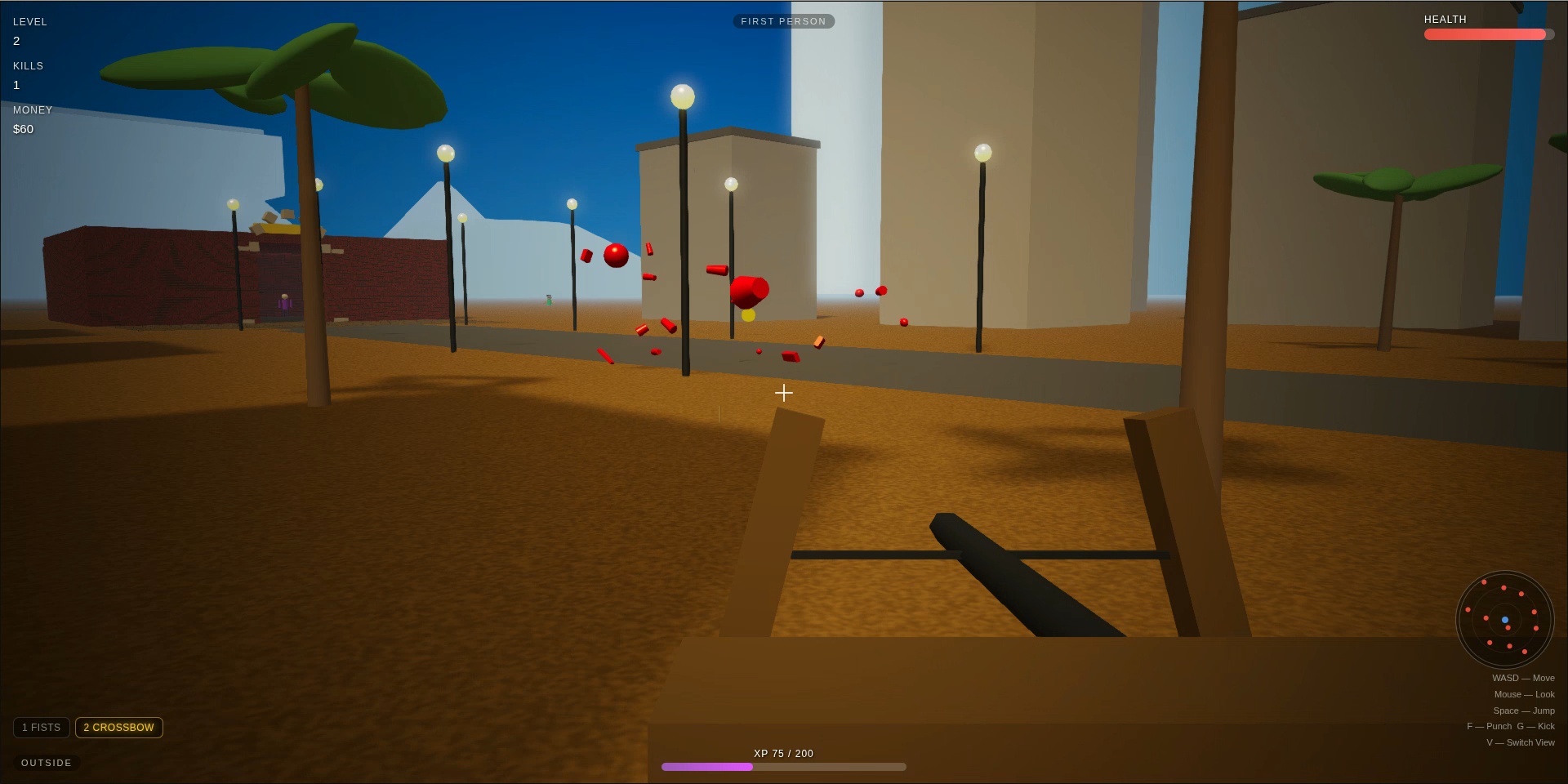 Buffman Adventures — Browser MMO Brawler project screenshot